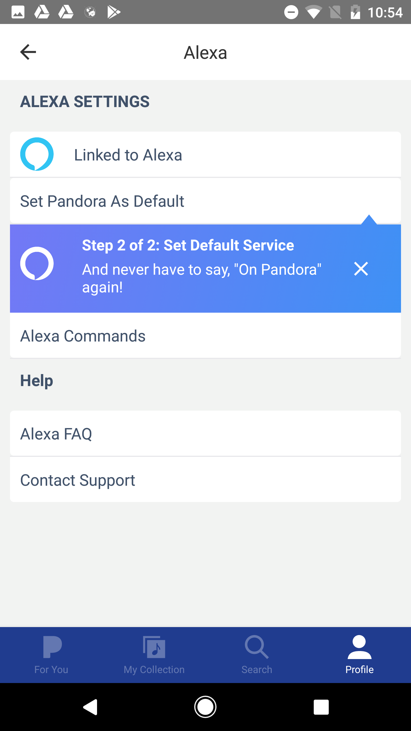 Pandora + Alexa